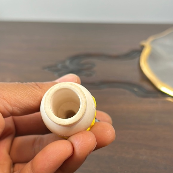 Disney Arco Minnie Mouse Yellow Dress Figurine Vintage - Picture 8 of 8